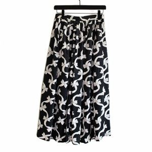 VINTAGE Bow Print Skirt